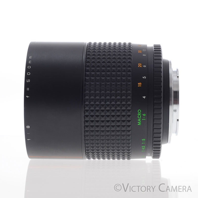 Makinon 500mm F8 Mirror Lens for Pentax K Mount [EXC]