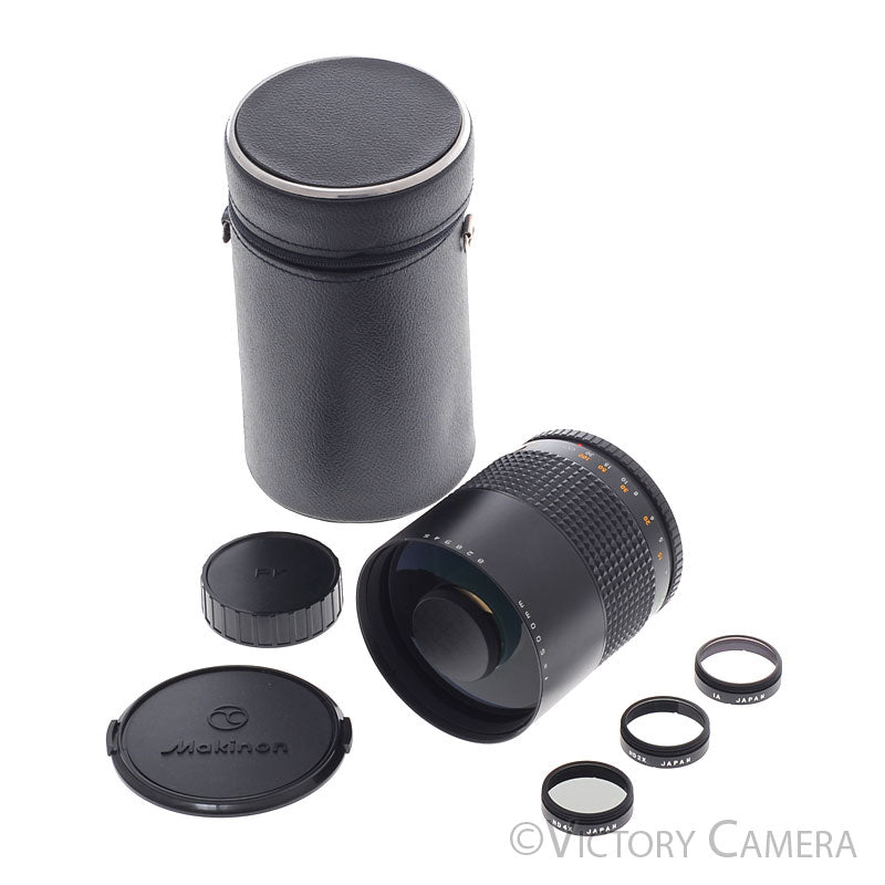 Makinon 500mm F8 Mirror Lens for Pentax K Mount [EXC]
