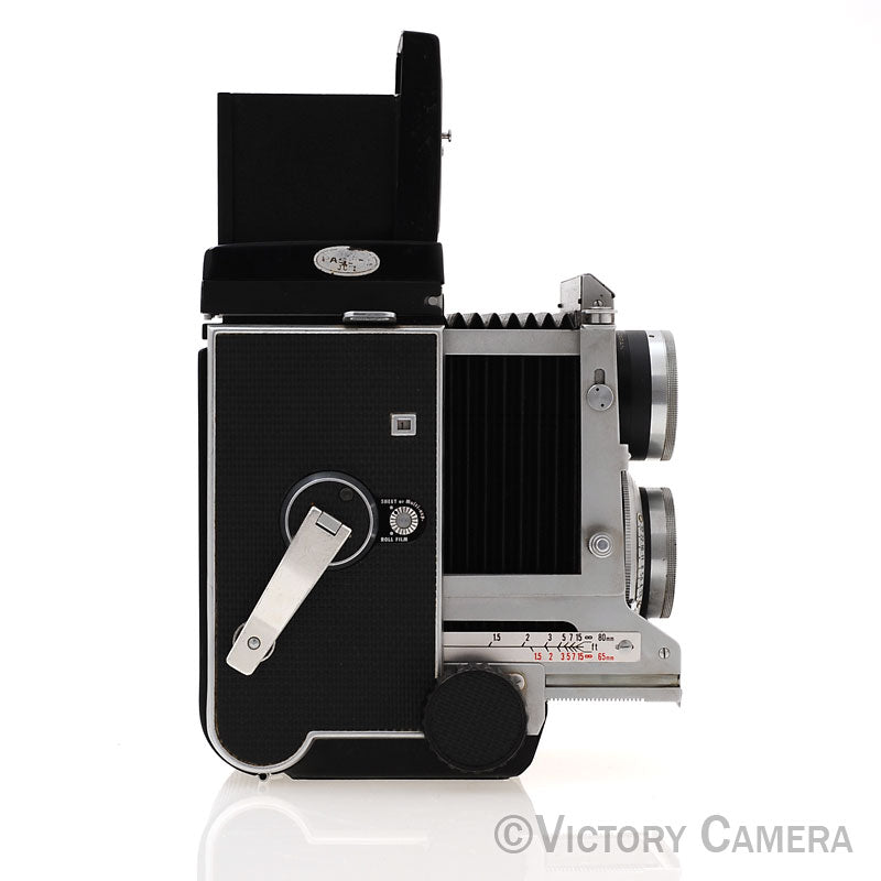 Mamiya C3 Medium Format TLR Camera w/ 80mm f2.8 Lens -New Seals- [EXC] - Victory Camera