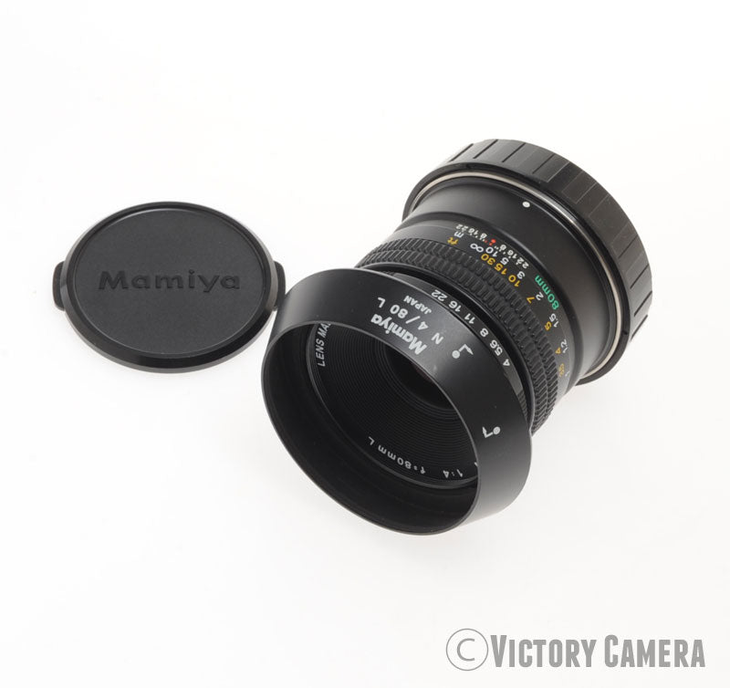 Mamiya 7 80mm f4 N L Standard Prime Lens [EXC+] - Victory Camera