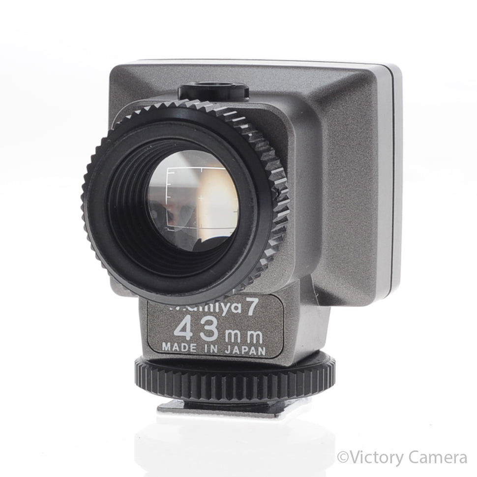 Mamiya 7 43mm f4.5 N L Wide Angle Lens w/ Finder + Shade [MINT] image 7