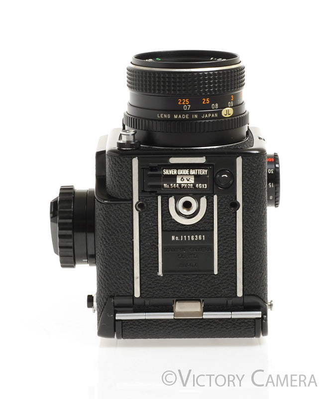 Mamiya m645J 645 J Camera w/ Eye Level &amp; 80mm f2.8 C Lens -New Seals-  [EXC+] - Victory Camera
