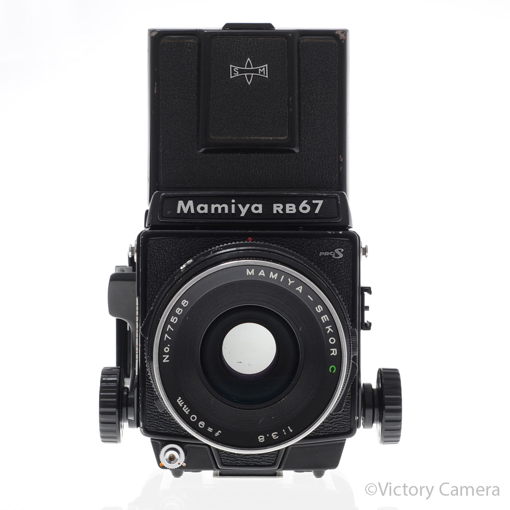Mamiya RB67 Pro S Camera w/ 90mm f3.8 Lens 120 Back WLVF [EXC-] image 1