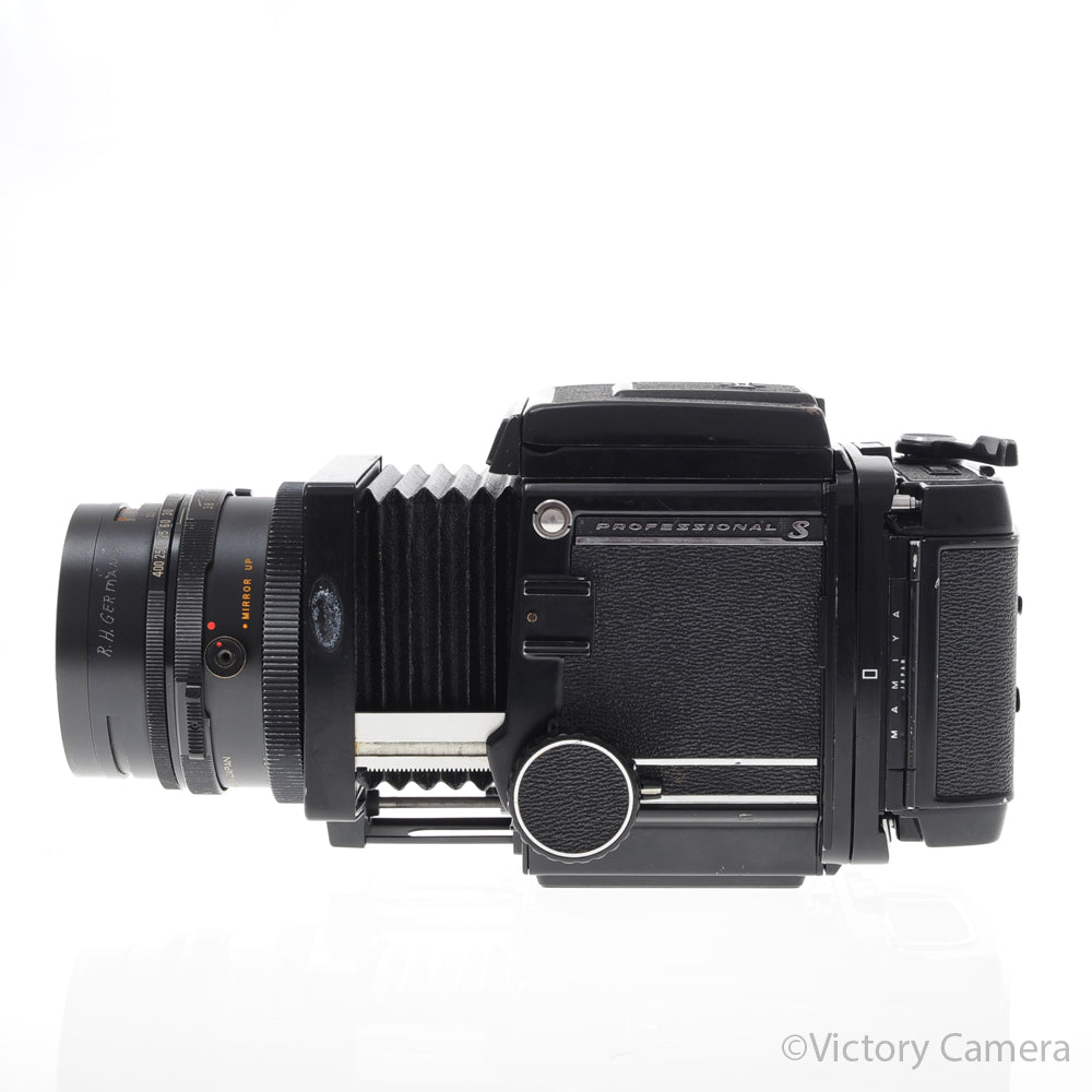 Mamiya RB67 Pro S Camera w/ 90mm f3.8 Lens 120 Back WLVF [EXC-] image 5