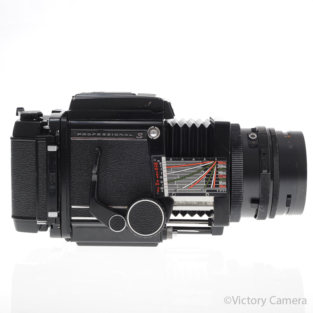 Mamiya RB67 Pro S Camera w/ 90mm f3.8 Lens 120 Back WLVF [EXC-] image 6