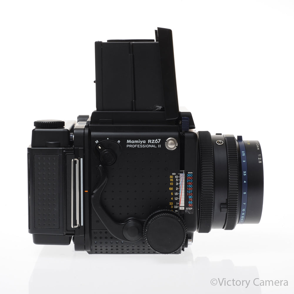 Mamiya RZ67 Pro II 6x7 Camera w/ WLF, 110mm f2.8 Prime Lens 120 [EXC+] image 4