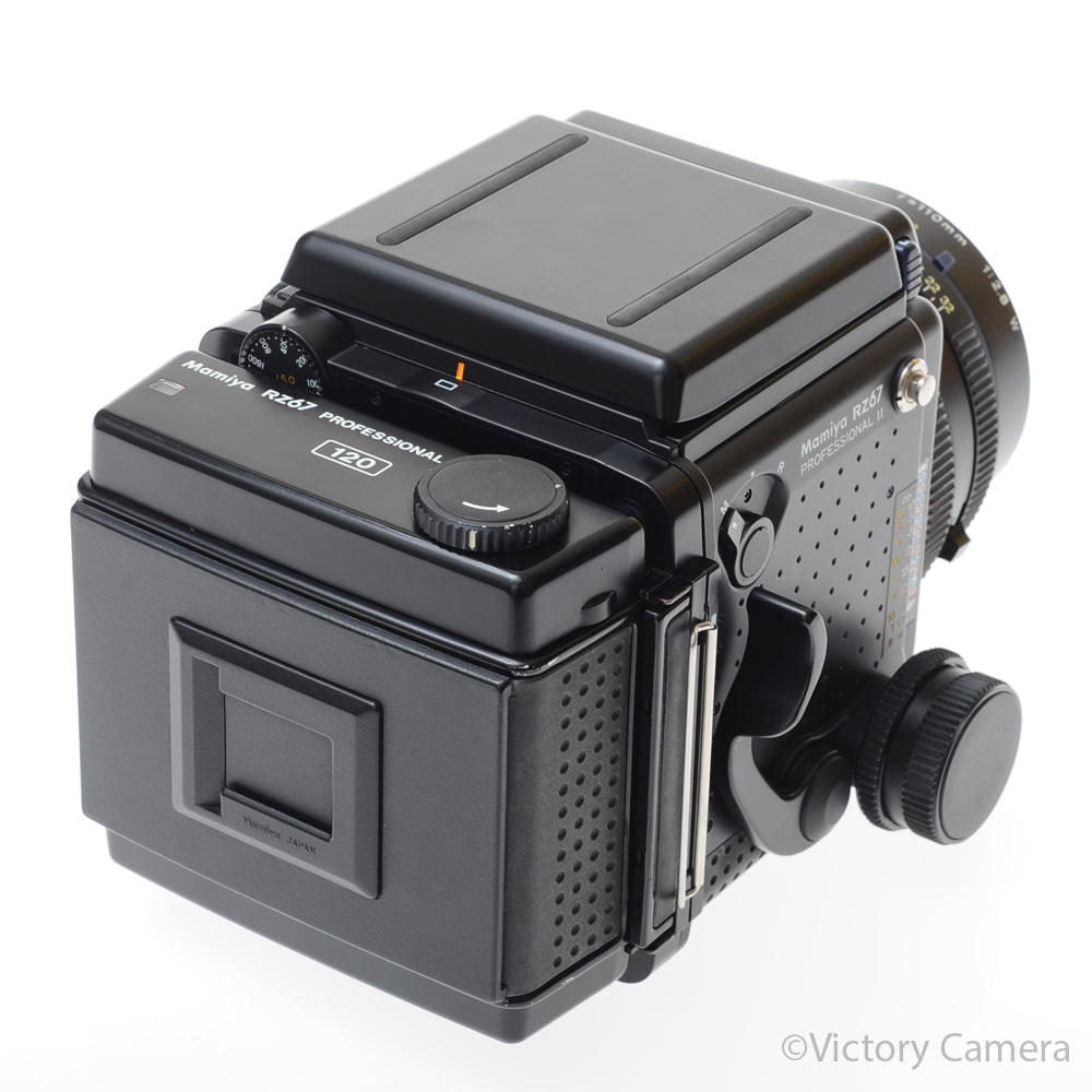 Mamiya RZ67 Pro II 6x7 Camera w/ WLF, 110mm f2.8 Prime Lens 120 [MINT-] image 7