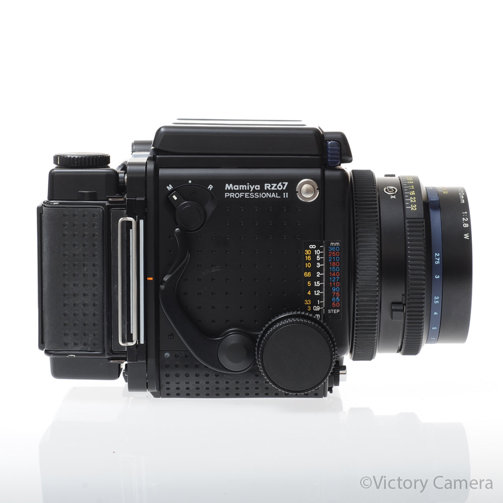 Mamiya RZ67 Pro II 6x7 Camera w/ WLF, 110mm f2.8 Prime Lens 120 [MINT-