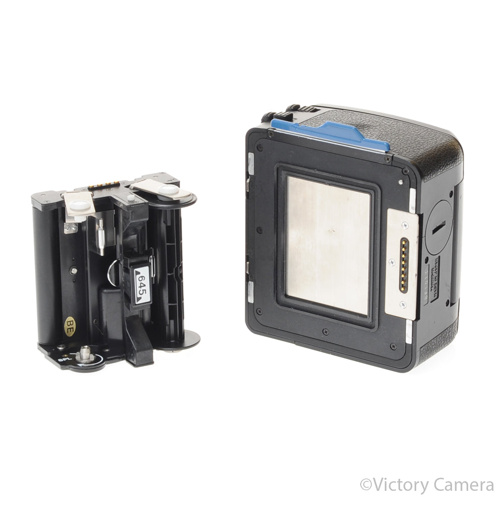 Mamiya 645 AF 120/220 Film Back HM401 Blue Tab for AF AFD II III [EXC] image 5