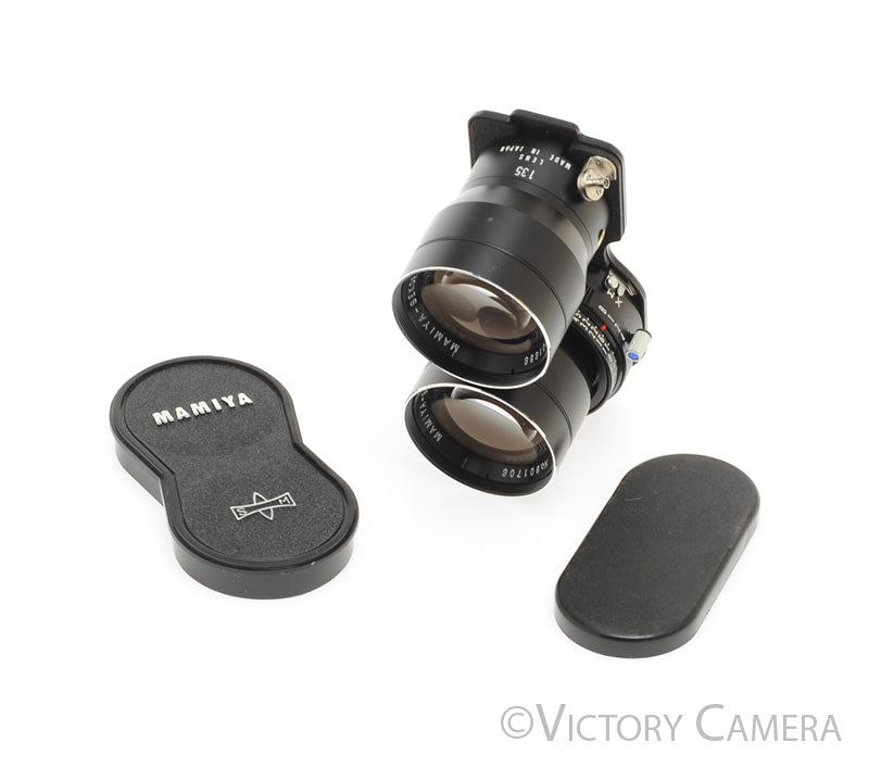 Mamiya 135mm F4.5 TLR Portrait  Lens for C330 C220 [EXC+] - Victory Camera