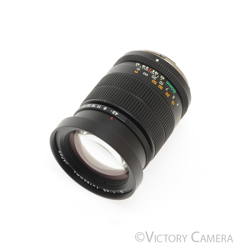 Mamiya 6 G 150mm f4.5 L Portrait Telephoto Prime Lens [EXC+] - Victory Camera