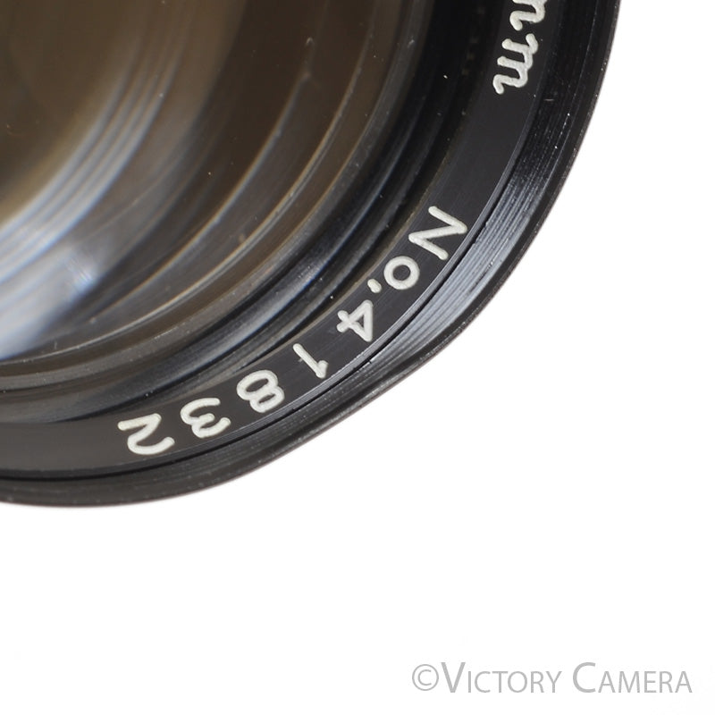 Mamiya Sekor SUPER 180mm f4.5 TLR Lens for C220 C330 -Good Glass &amp; Shutter- - Victory Camera
