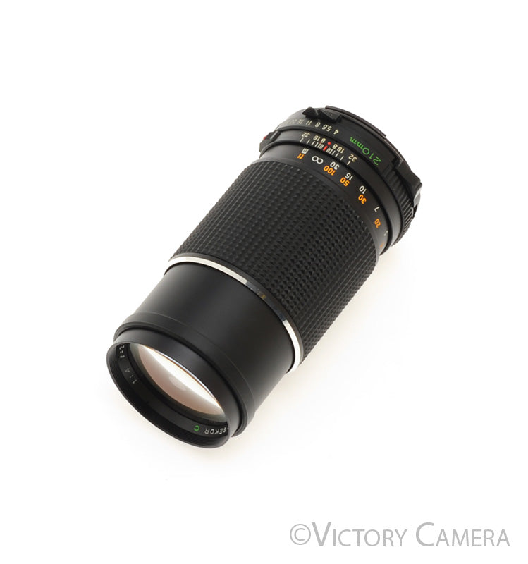 Mamiya 645 210mm f4 Sekor C Telephoto Prime Lens [EXC+] - Victory Camera