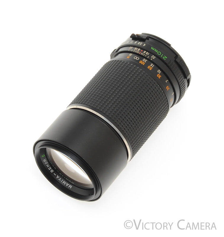 Mamiya 645 210mm f4 Sekor C Telephoto Prime Len [EXC-] - Victory Camera