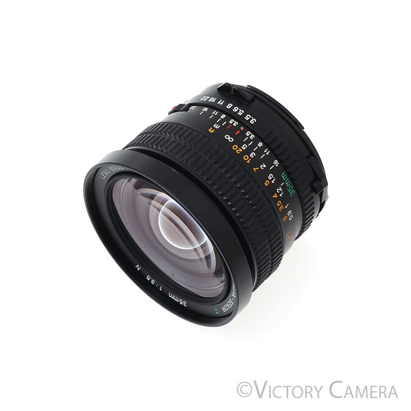 Mamiya 645 Super Pro TL 35mm f3.5 C N Wide Angle Lens -Slight Haze- [GOOD] - Victory Camera