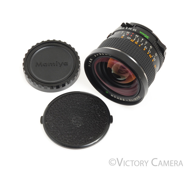 Mamiya 645 Super Pro TL 35mm f3.5 C Wide Angle Lens -Clean- - Victory Camera