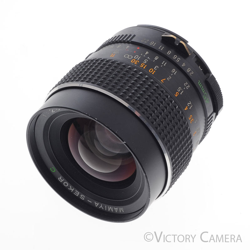 Mamiya Sekor m645 645 45mm f2.8 Sekor C Wide Angle Prime Lens [EXC+] - Victory Camera