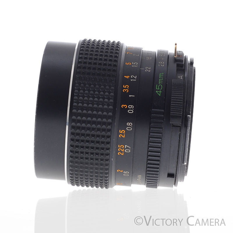 Mamiya Sekor m645 645 45mm f2.8 Sekor C Wide Angle Prime Lens [EXC+] - Victory Camera