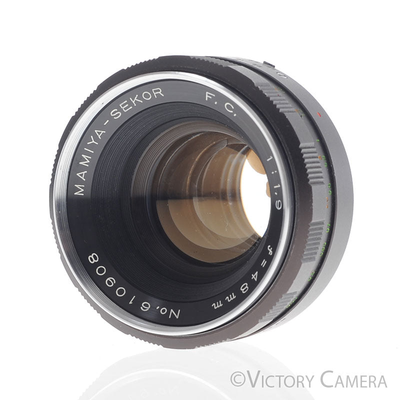 Mamiya Sekor 48mm f1.9 F.C. Lens for Prismat PH & CPH [EXC] image 2