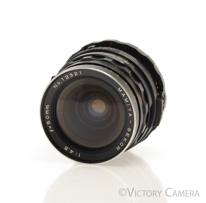 Mamiya RB67 50mm F4.5 Sekor C Wide Angle Lens [EXC] - Victory Camera