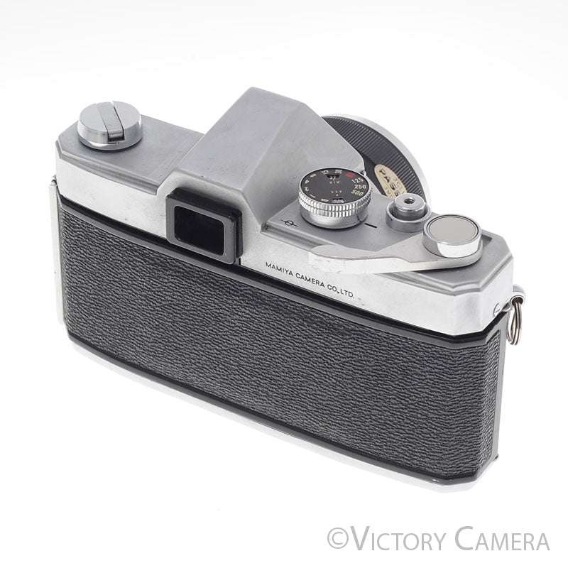 Mamiya/Sekor 500TL 35mm Film Camera w/ 50mm f2 Lens -NO METER- [GOOD] image 3