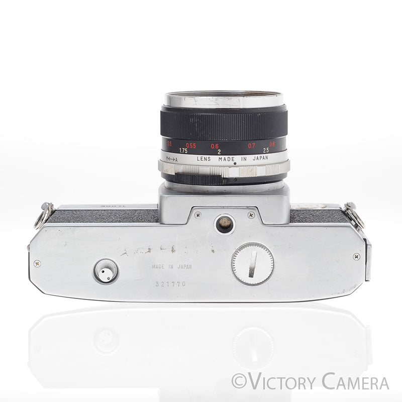 Mamiya/Sekor 500TL 35mm Film Camera w/ 50mm f2 Lens -NO METER- [GOOD] image 4