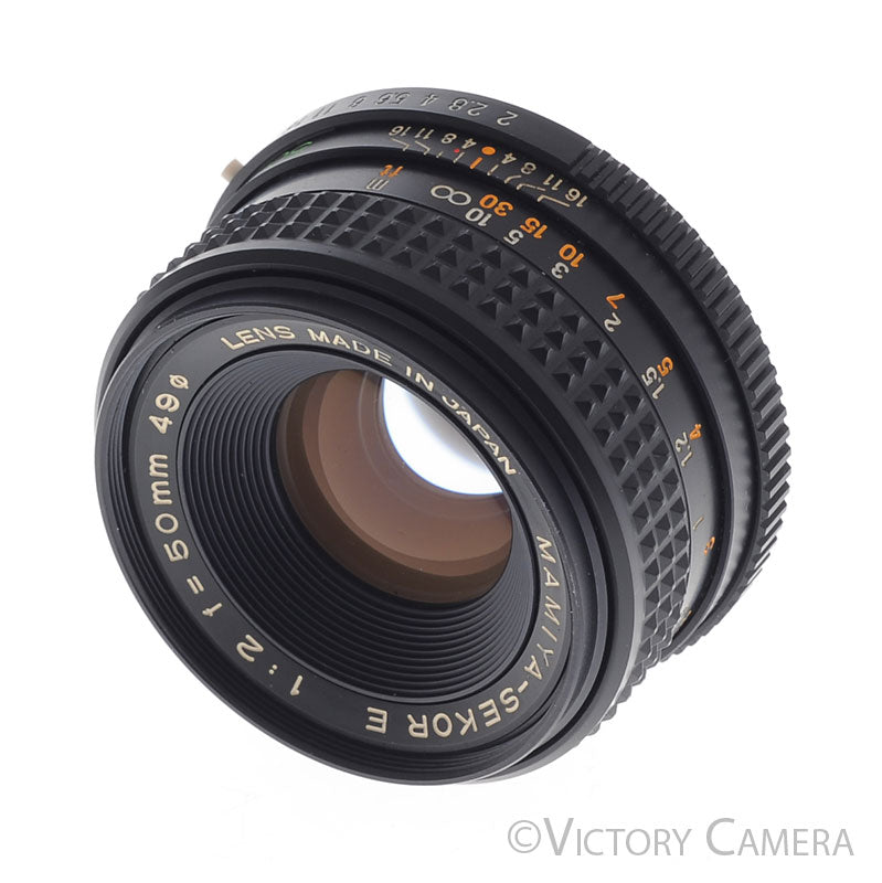 Mamiya Sekor-E 50mm f2 Lens for Bayonet Mount [EXC+] - Victory Camera