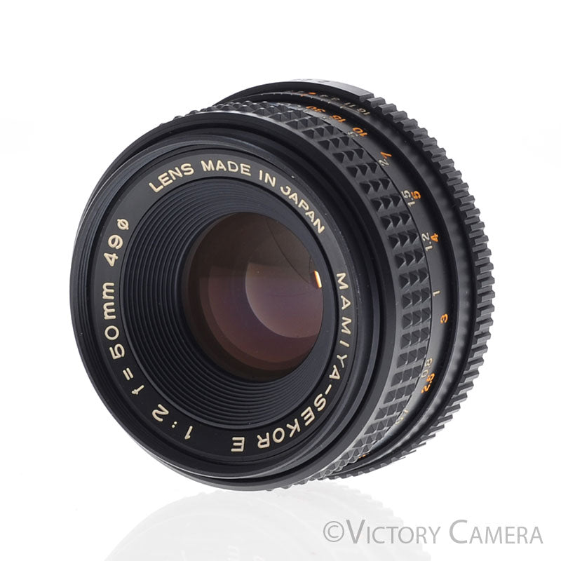 Mamiya Sekor-E 50mm f2 Lens for Bayonet Mount [EXC+] - Victory Camera