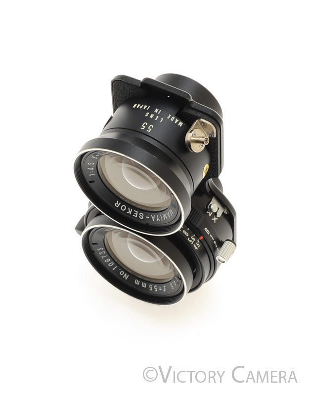 Mamiya C220 C330 TLR 55mm f4.5 Wide Angle Lens w/ Case [EXC+] - Victory Camera