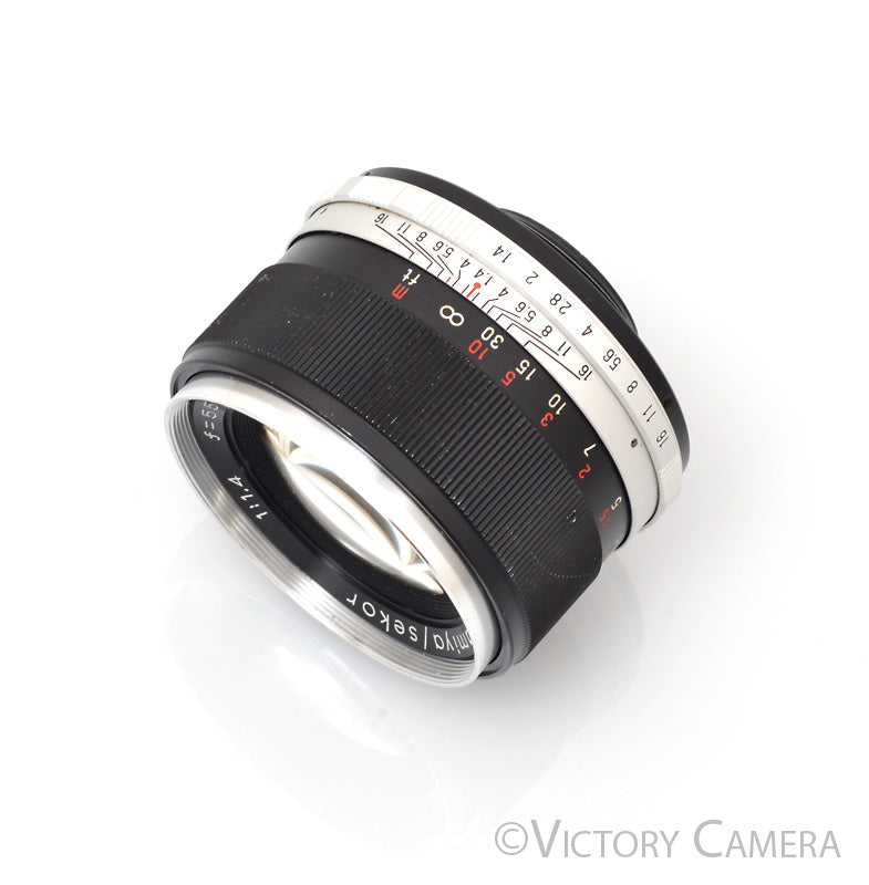 Mamiya Auto Sekor 55mm f1.4 Prime Lens for Pentax M42 Screw Mount [EXC+] - Victory Camera