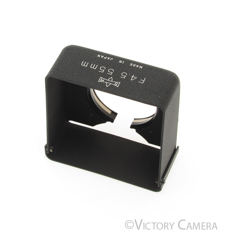 Mamiya C220 C330 55mm f4.5 Square Metal TLR Lens Shade / Hood [EXC+] - Victory Camera
