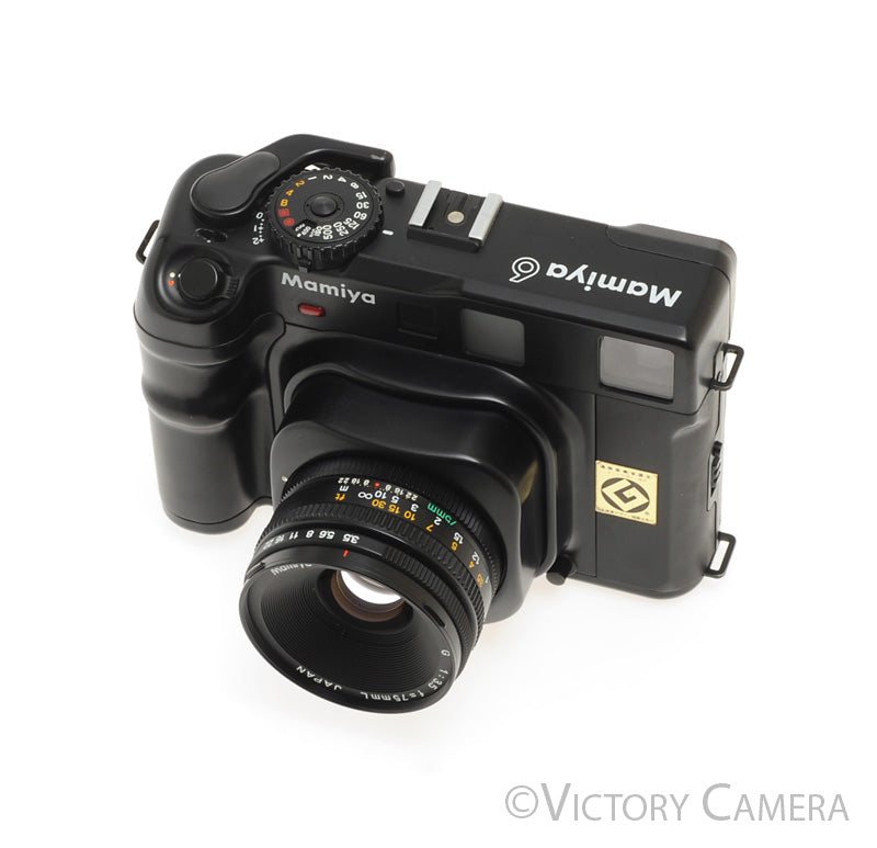 Mamiya 6 Rangefinder Camera w/ 75mm F3.5 Lens [EXC] - Victory Camera