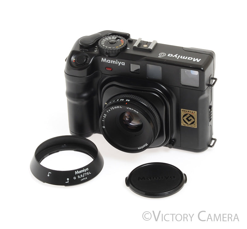 Mamiya 6 MF Rangefinder Camera w/ 75mm F3.5 Lens - Victory Camera