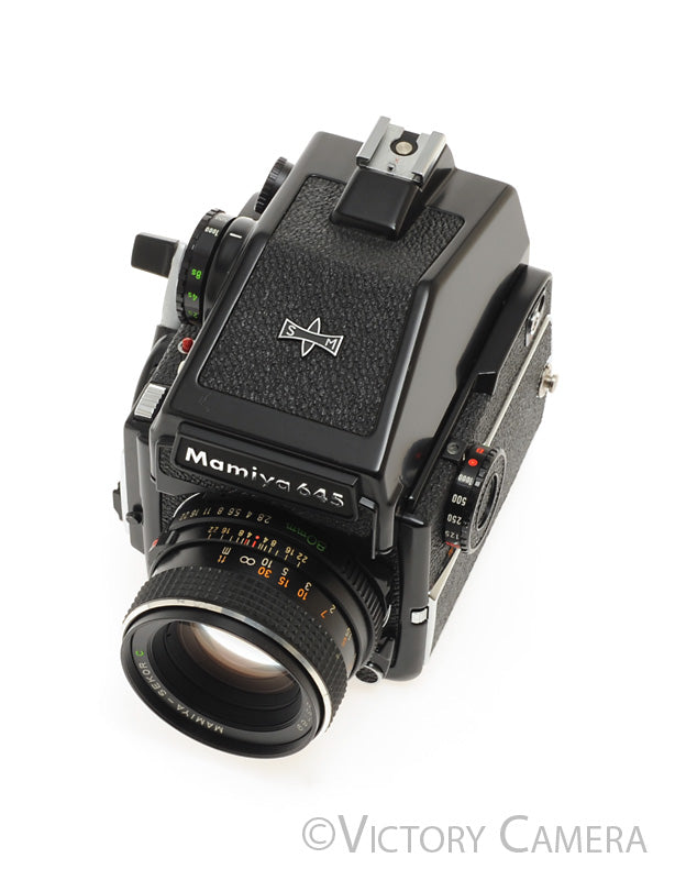 TESTED⭐ Mamiya M645J 645 Lens Sekor C 80mm 2.8 Prism Medium Format N TESTED⭐ Mamiya M645J 645 Lens Sekor C 80mm 2.8 Prism Medium Format N