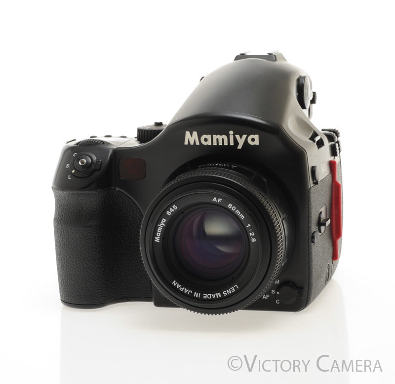 Mamiya 645AF 645 AF 6x4.5 Medium Format Camera w/ 80mm Lens 120 Back  [EXC-] - Victory Camera