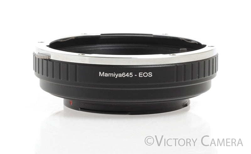Mamiya 645 Lens to Canon EF Camera Body Metal Adapter - Victory Camera