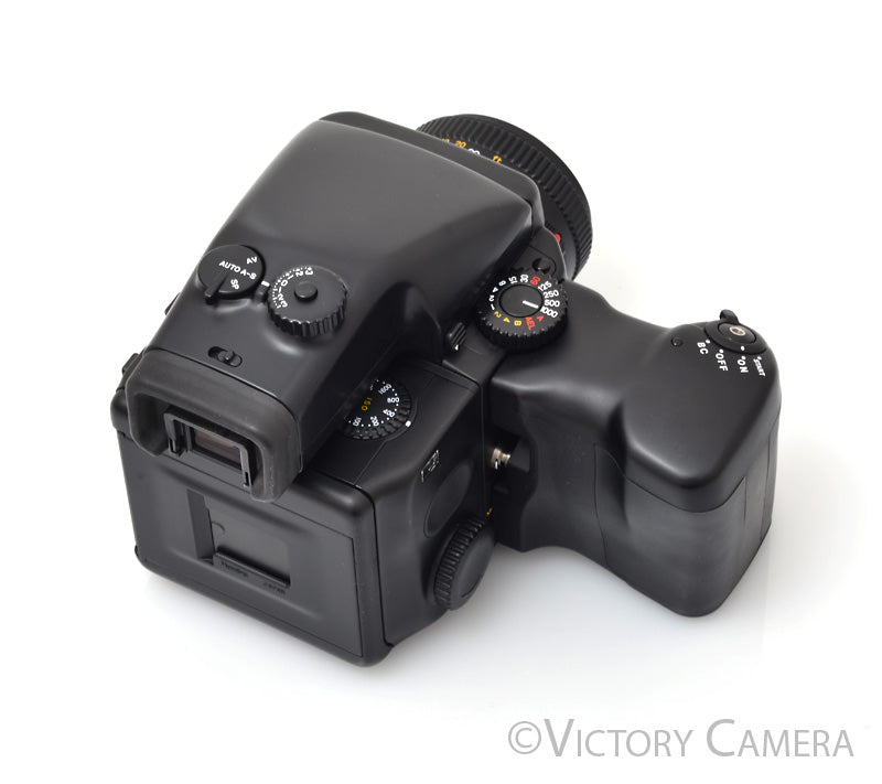 Mamiya 645 Pro Camera FE401 Metered Prism w/ 80mm N Lens & Winder [EXC+] - Victory Camera