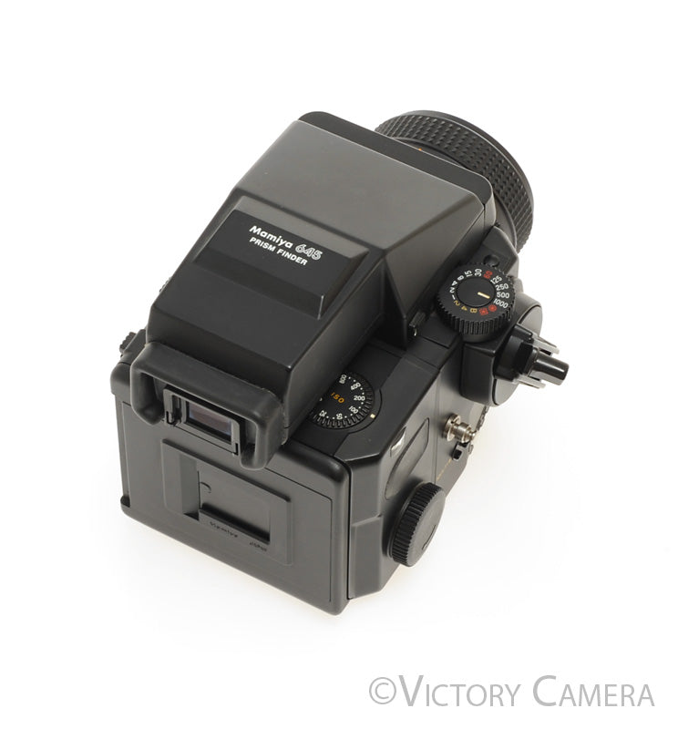 Mamiya 645 Super Medium Format Film Camera w/ Prism Finder 80mm Lens  [EXC] - Victory Camera
