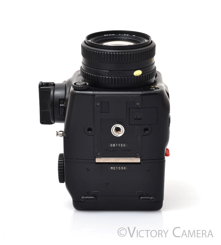 Mamiya 645 Pro Camera Eye Level Prism w/ 80mm Lens &amp; 120 Back  [EXC+] - Victory Camera