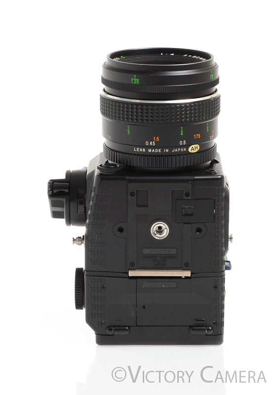 Mamiya 645 Super Medium Format Film Camera w/ Prism Finder 80mm f4 Macro Lens - Victory Camera