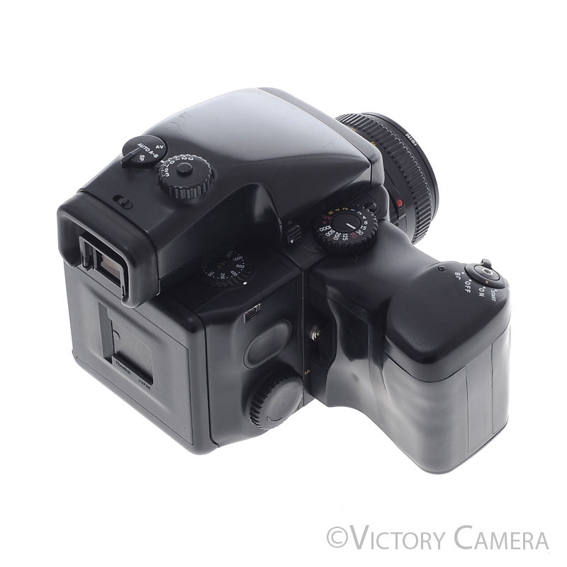 Mamiya 645 Pro Camera AE Metered Prism FE401 w/ 80mm N Lens & Winder [