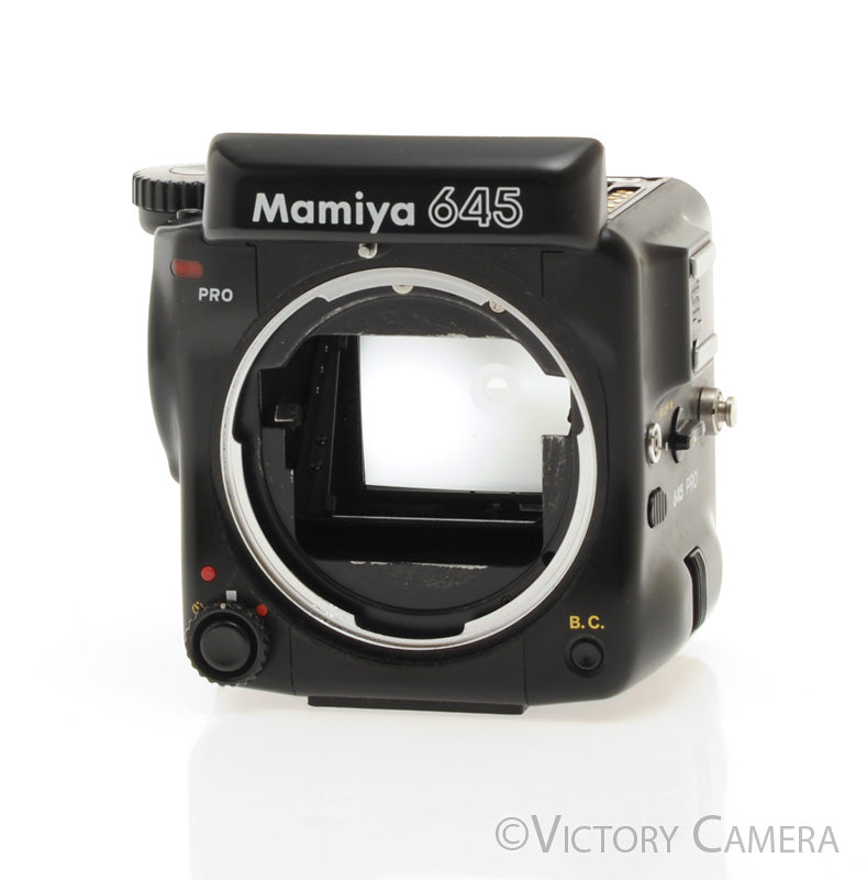 Mamiya 645 Pro Camera Body w/ Focusing Screen (only) [EXC] - Victory Camera
