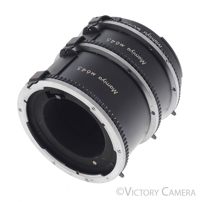Mamiya 645 Auto-Extension Ring Macro Tube Set No.1, 2, & 3S [EXC] - Victory Camera