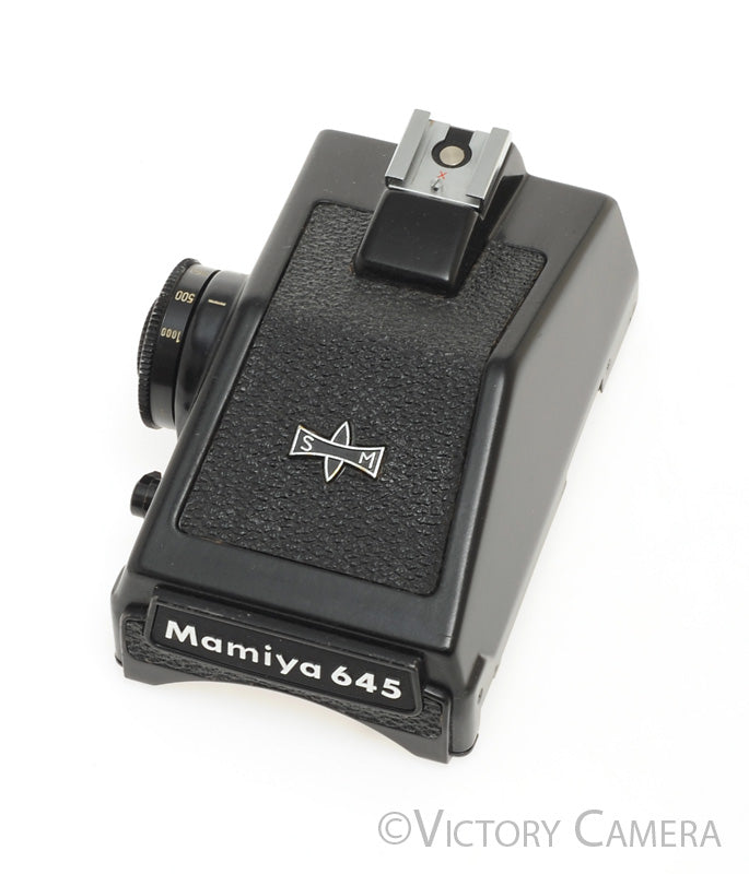 Mamiya 645 Metered CDS Prism Finder -Slight Line, Bad Meter- [AS-IS] - Victory Camera
