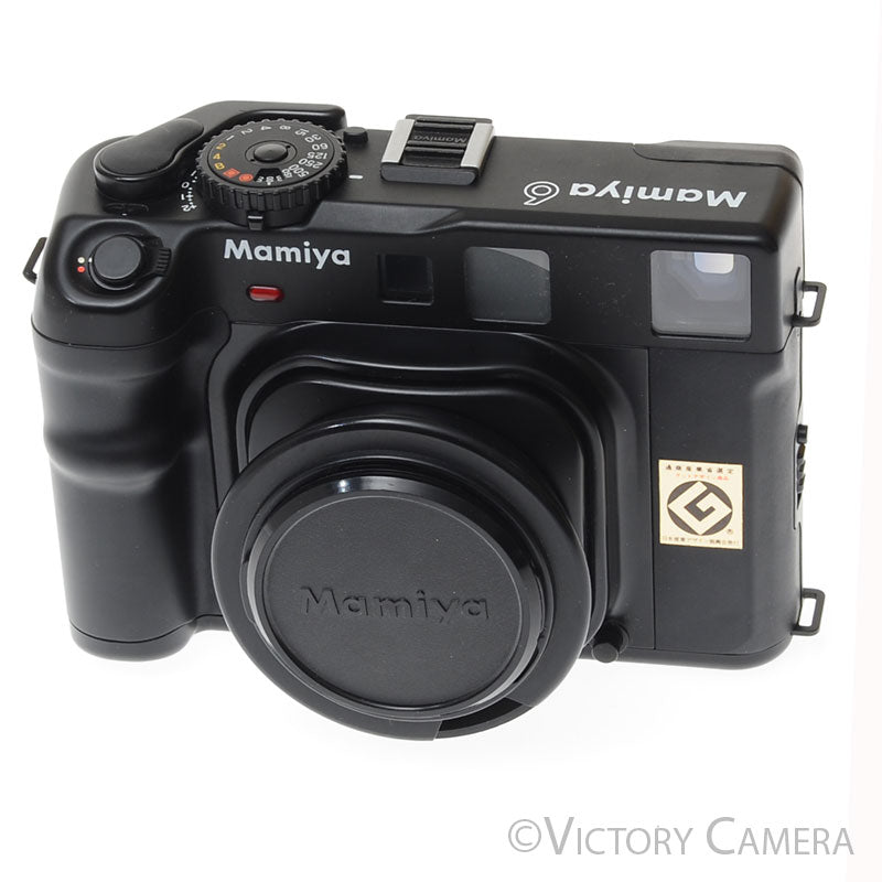 Mamiya 6 Black Camera w/ 75mm F3.5 Lens [EXC+] - Victory Camera