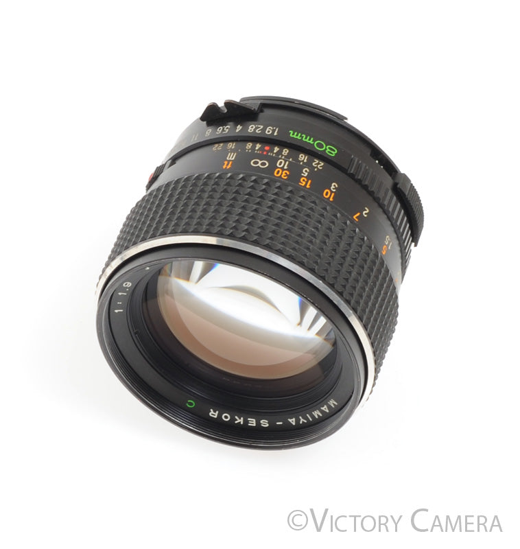 Mamiya 645 m645 Super / Pro / TL 80mm f1.9 C Fast Lens