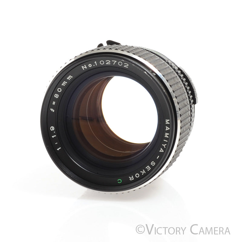 Mamiya 645 m645 Super / Pro / TL 80mm f1.9 C Fast Lens -Declicked for Video-