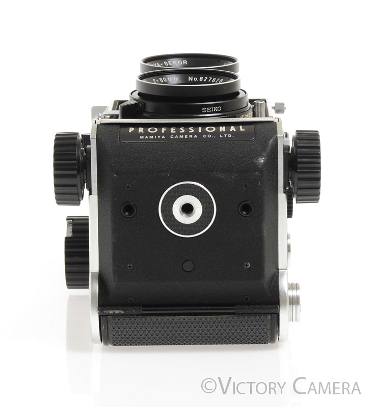 Mamiya C220 6x6 TLR Camera w/ 80mm f2.8 Lens -Clean, New Seals- - Victory Camera