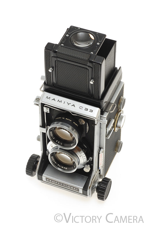 Mamiya C33 Medium Format TLR Camera w/ 80mm f2.8 Lens -New Seals-  [EXC]