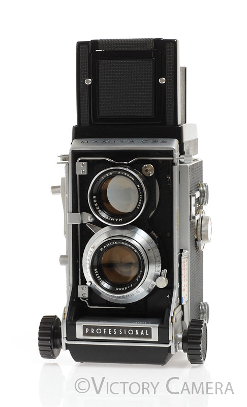 Mamiya C33 Medium Format TLR Camera w/ 80mm f2.8 Lens -New Seals- - Victory Camera